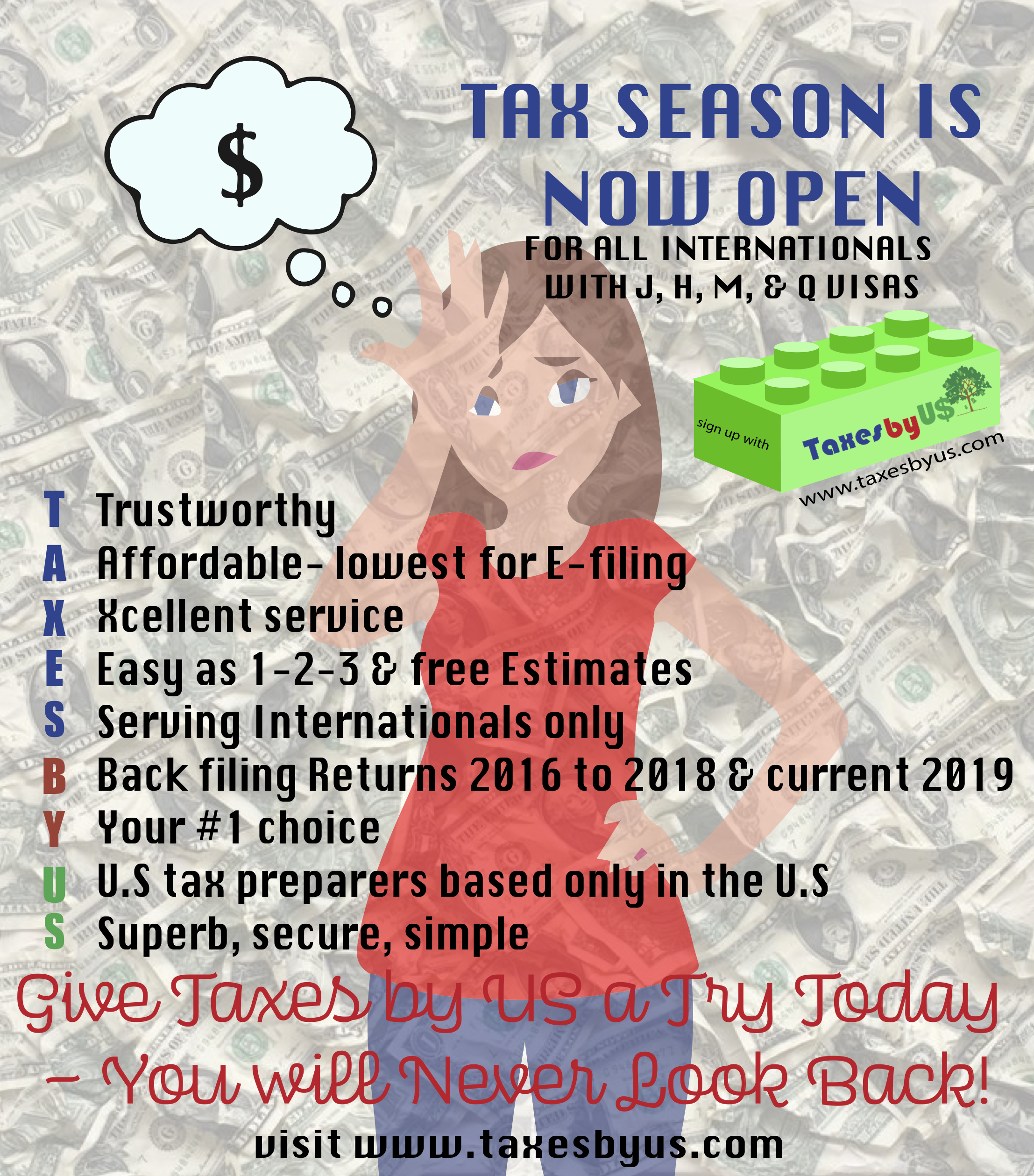 Taxes By Us J1 H2b Visa Tax Returns